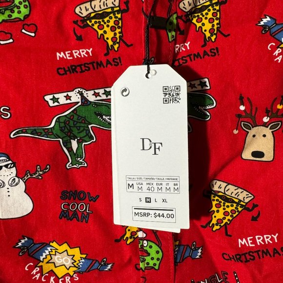 Denim & Flower Ricky Singh Joy To The World Men's Shirt SZ M - Picture 5 of 6